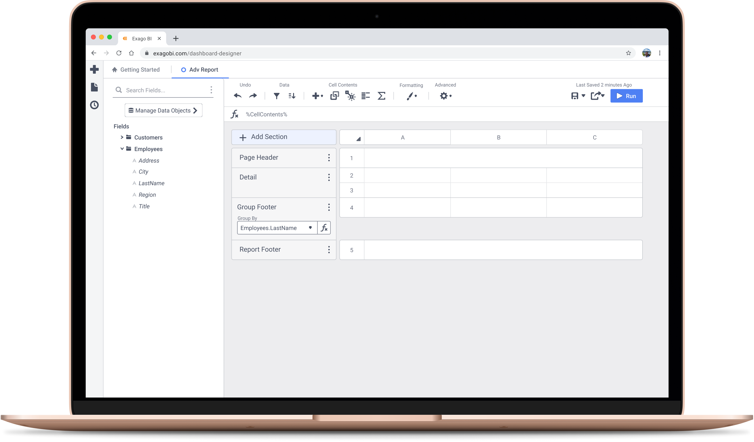 Exago Advanced Reports
